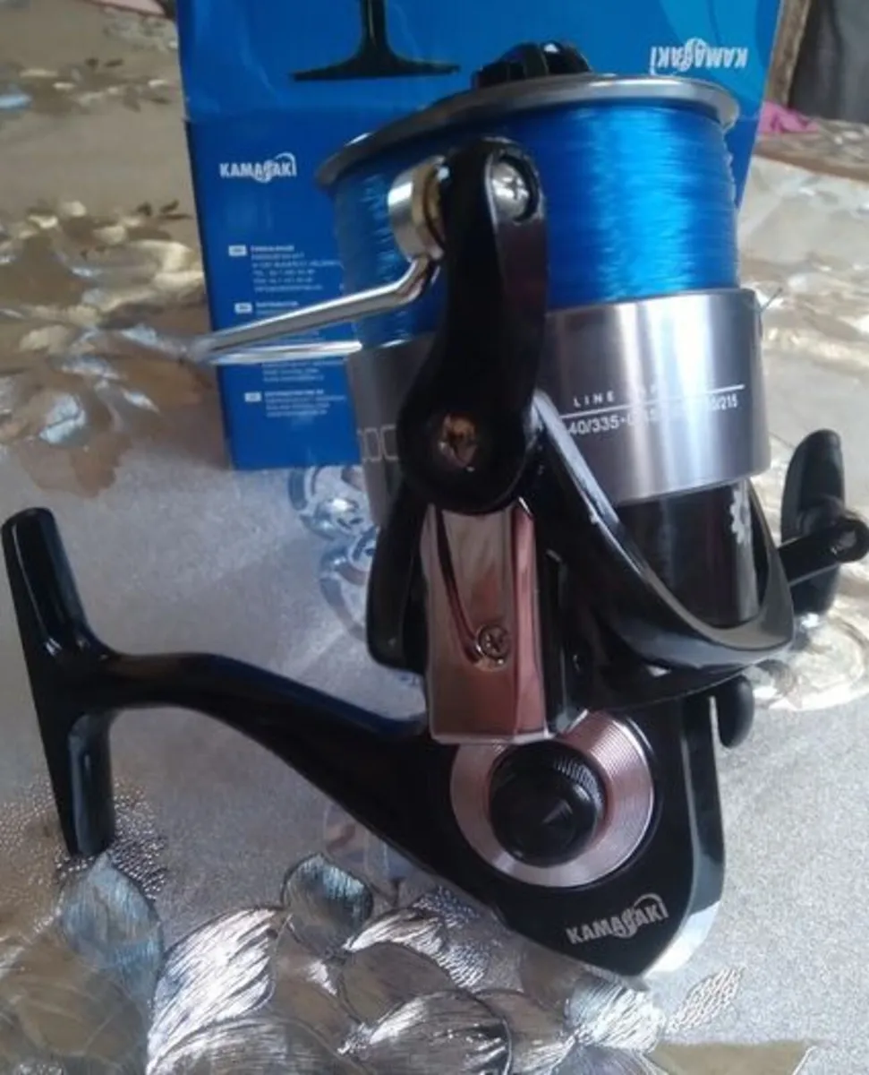Fishing Kamasaki Blue Metal 7000 Reel - Image 3