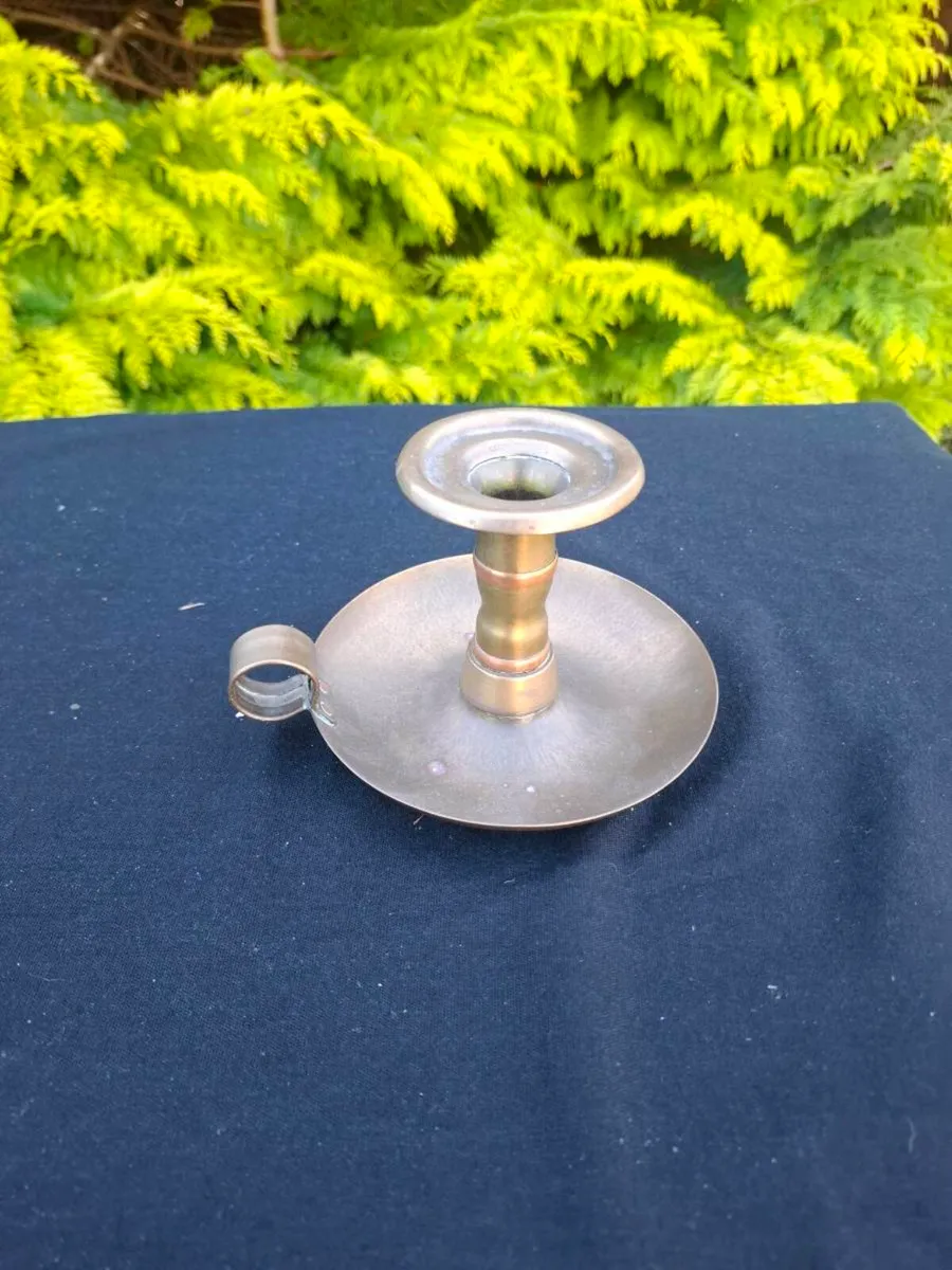 Brass candle holder