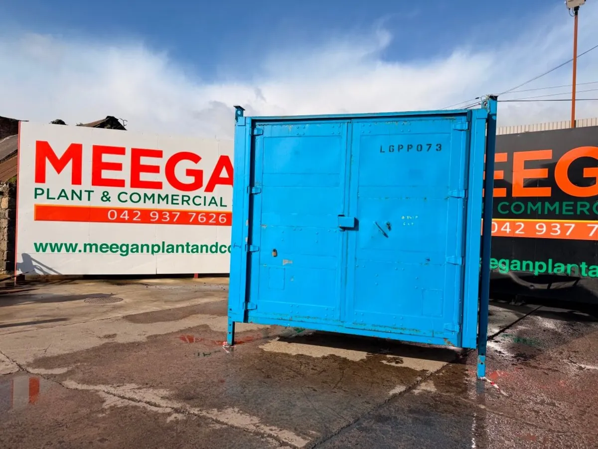 6 x 9 generator container bunded fuel bowser stati - Image 1