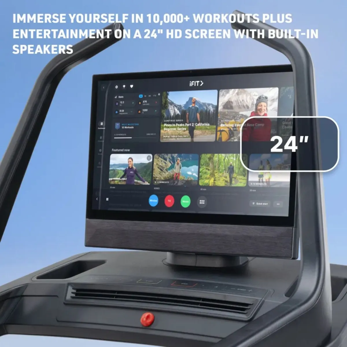 Nordictrack X24 Incline Treadmill-Free Delivery - Image 2