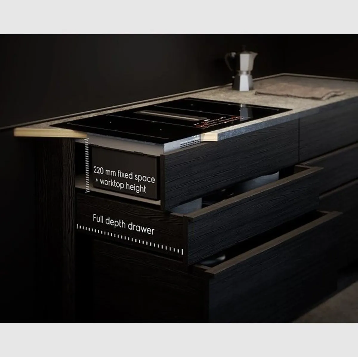 EX SHOWROOM - AEG Vented Extraction Induction Hob - Image 3