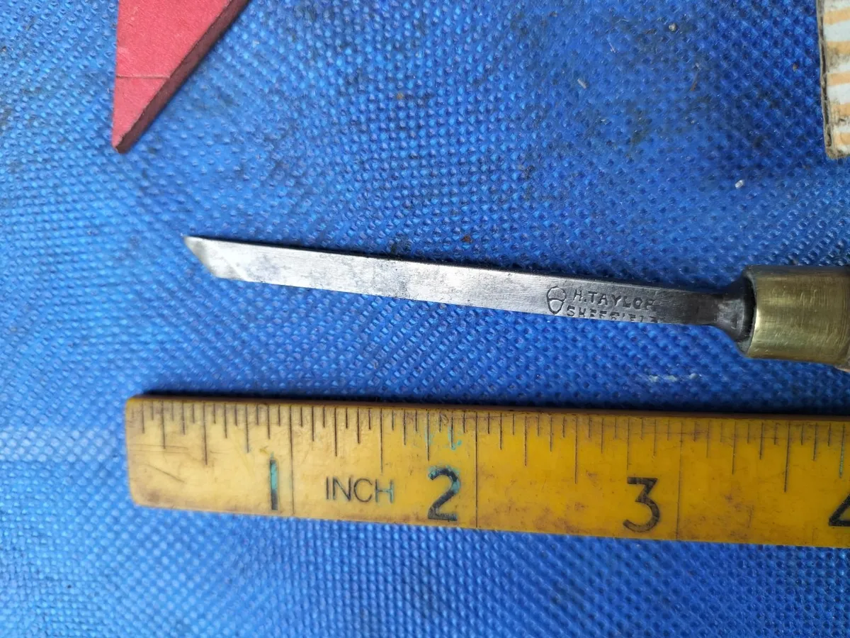 Carvers Skew Chisel By Taylor - Image 2