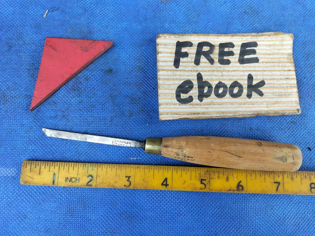 Carvers Skew Chisel By Taylor - Image 1