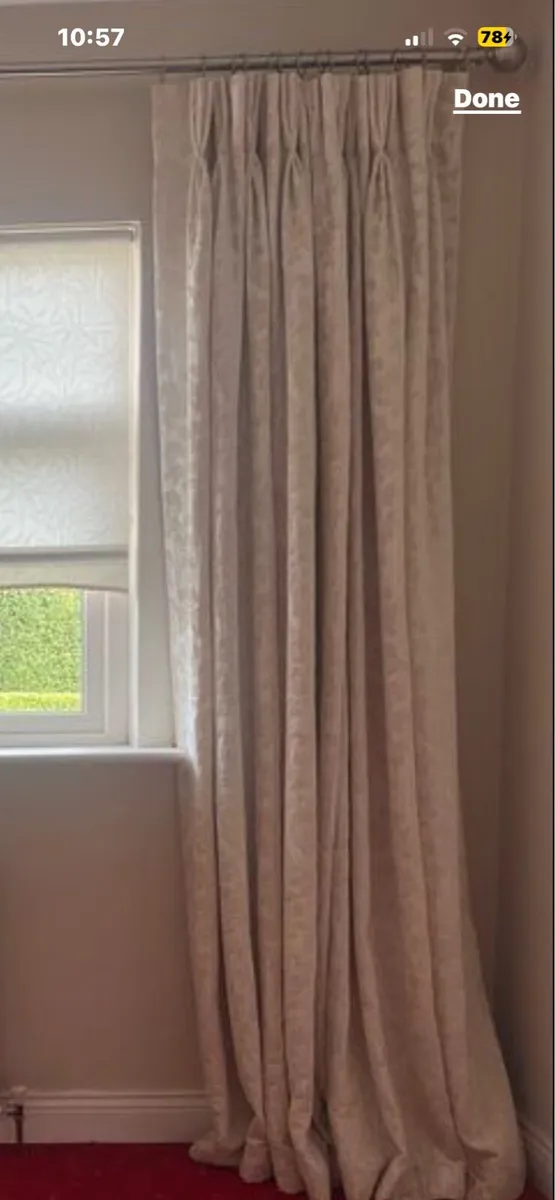 Cream / beige curtains - Image 2