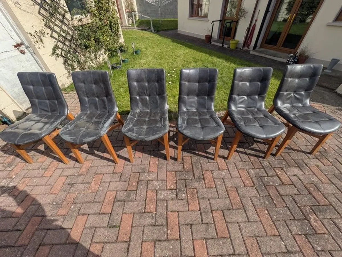 6 Dining Chairs - Image 1