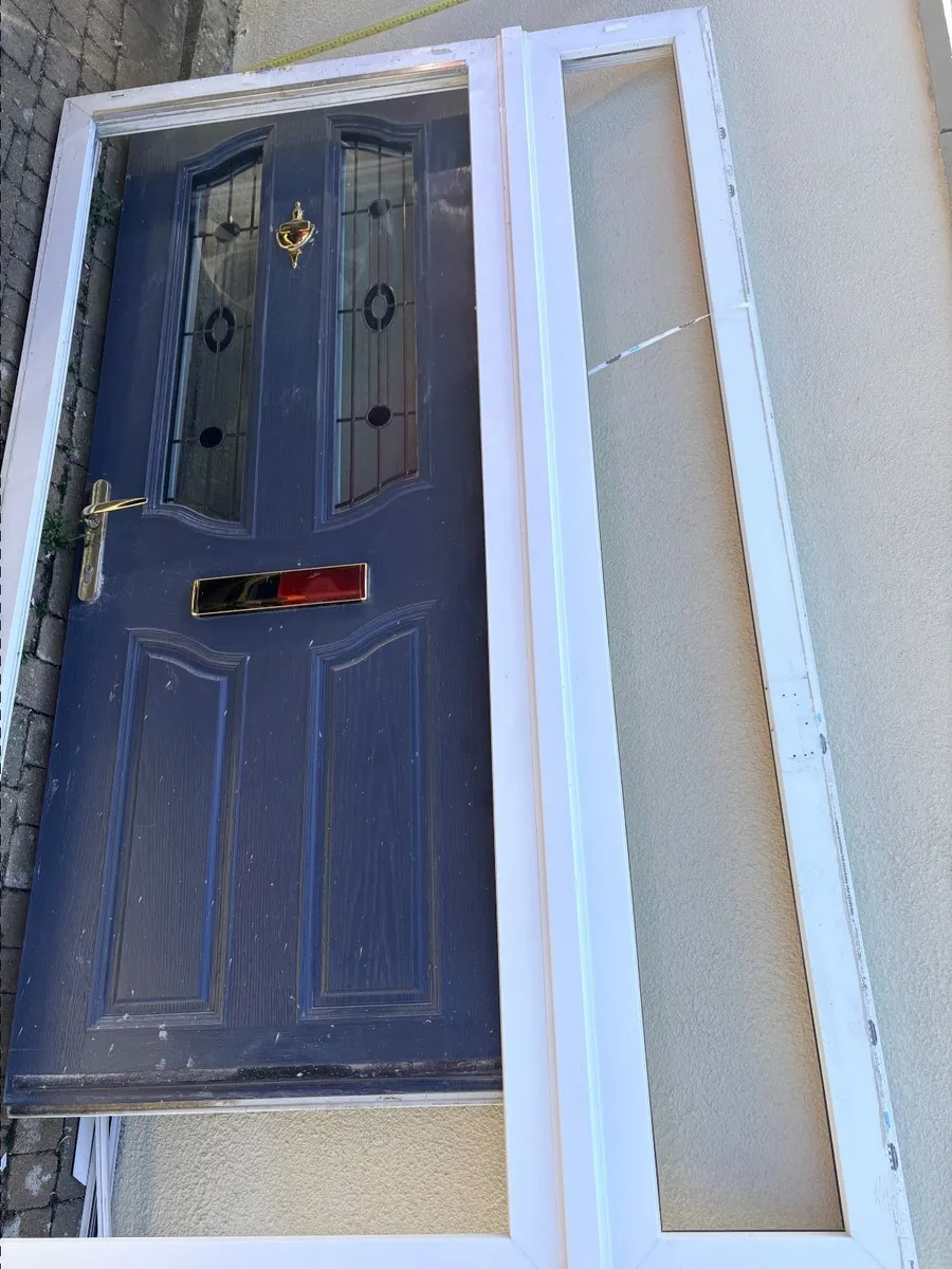 Composite front door,  frame and accessories - Image 2