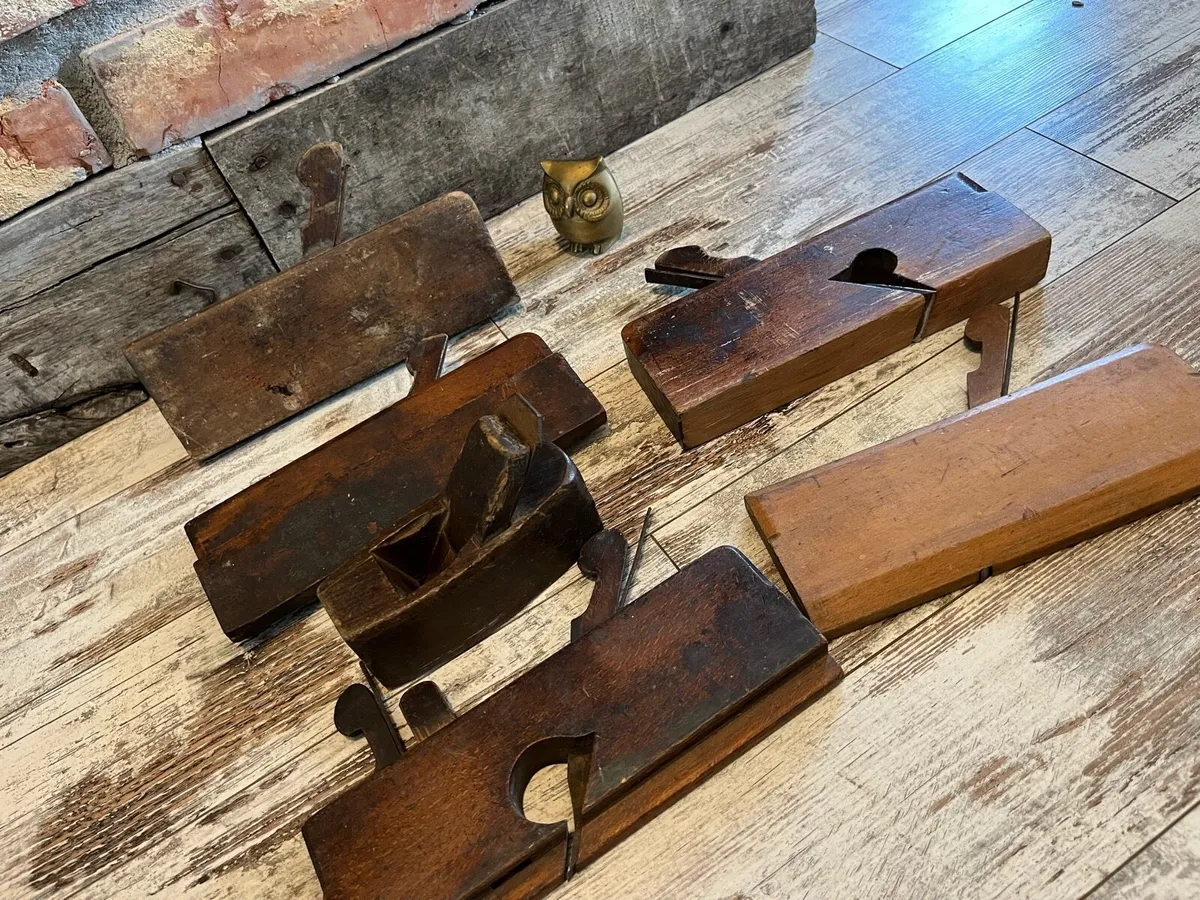 Vintage Wood planers - Image 1