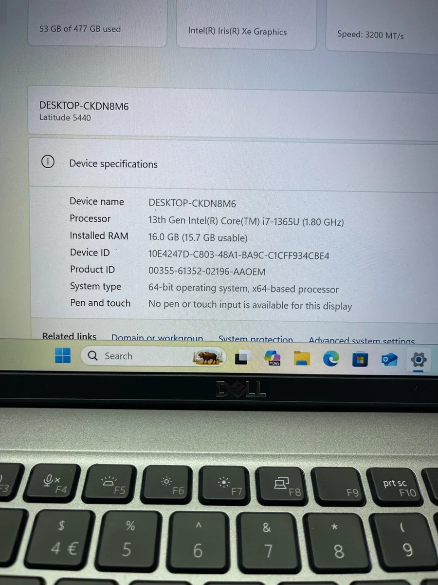 Dell i7 pro 13gen 16/512 Windows 11 pro - Image 4