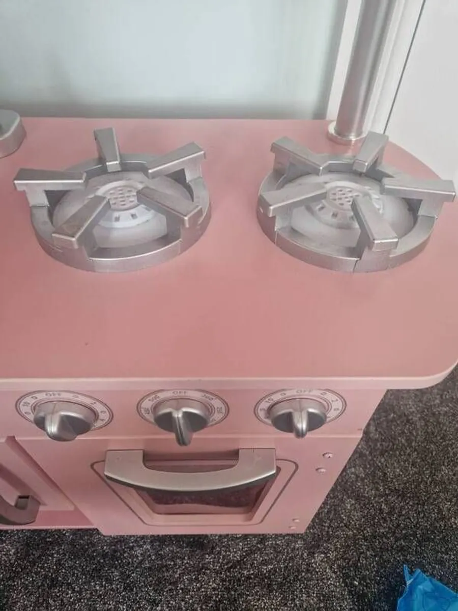 Pink Toy Kitchen - Image 2