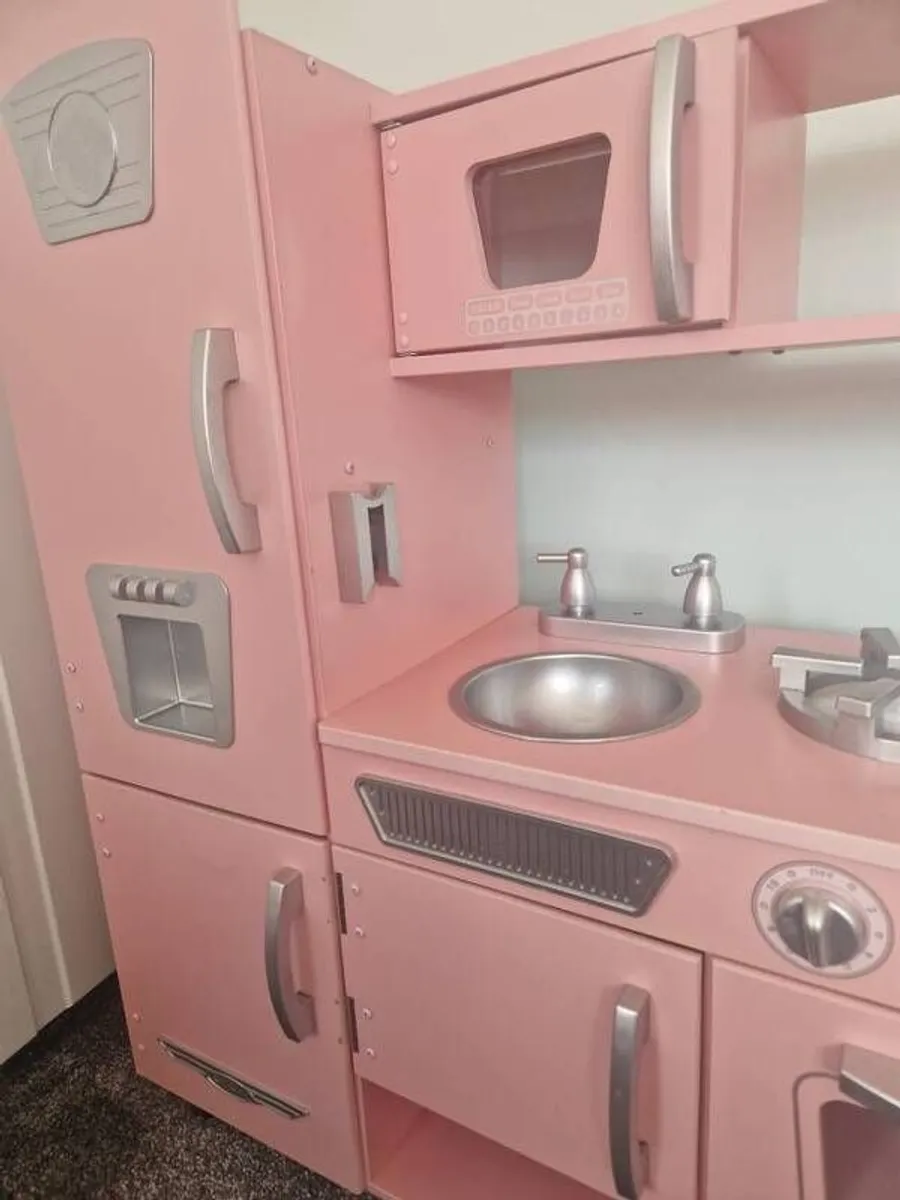 Pink Toy Kitchen - Image 4