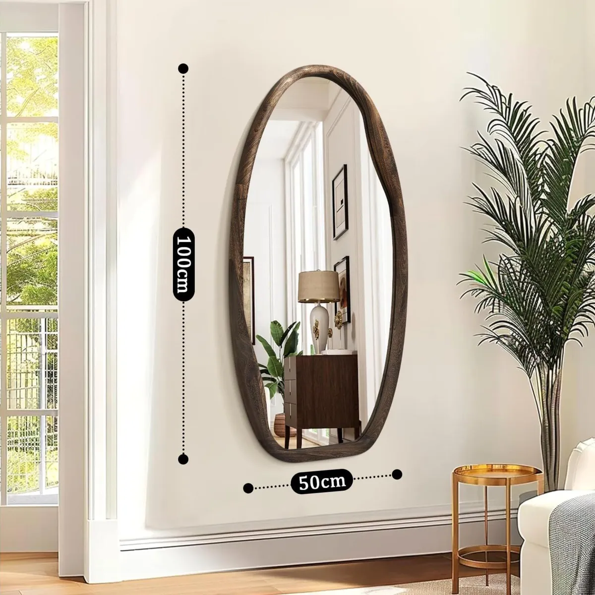 Irregular Mirrors for Wall Asymmetrical Mirror - Image 2