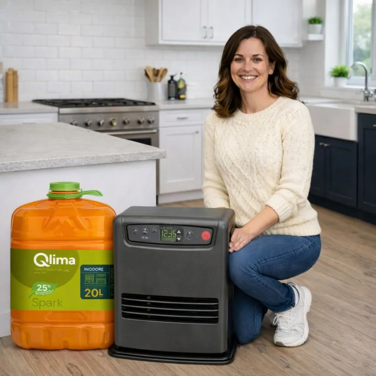 🔥 Qlima 3.1kW Heater+20L Fuel Bundle Delivered - Image 1