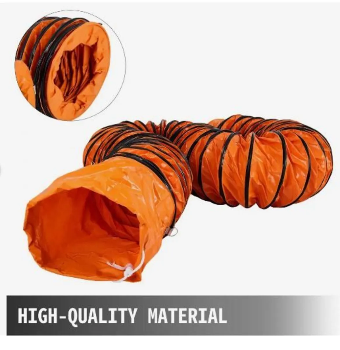 10 M/32ft PVC Flexible Duct Hosing - Image 3