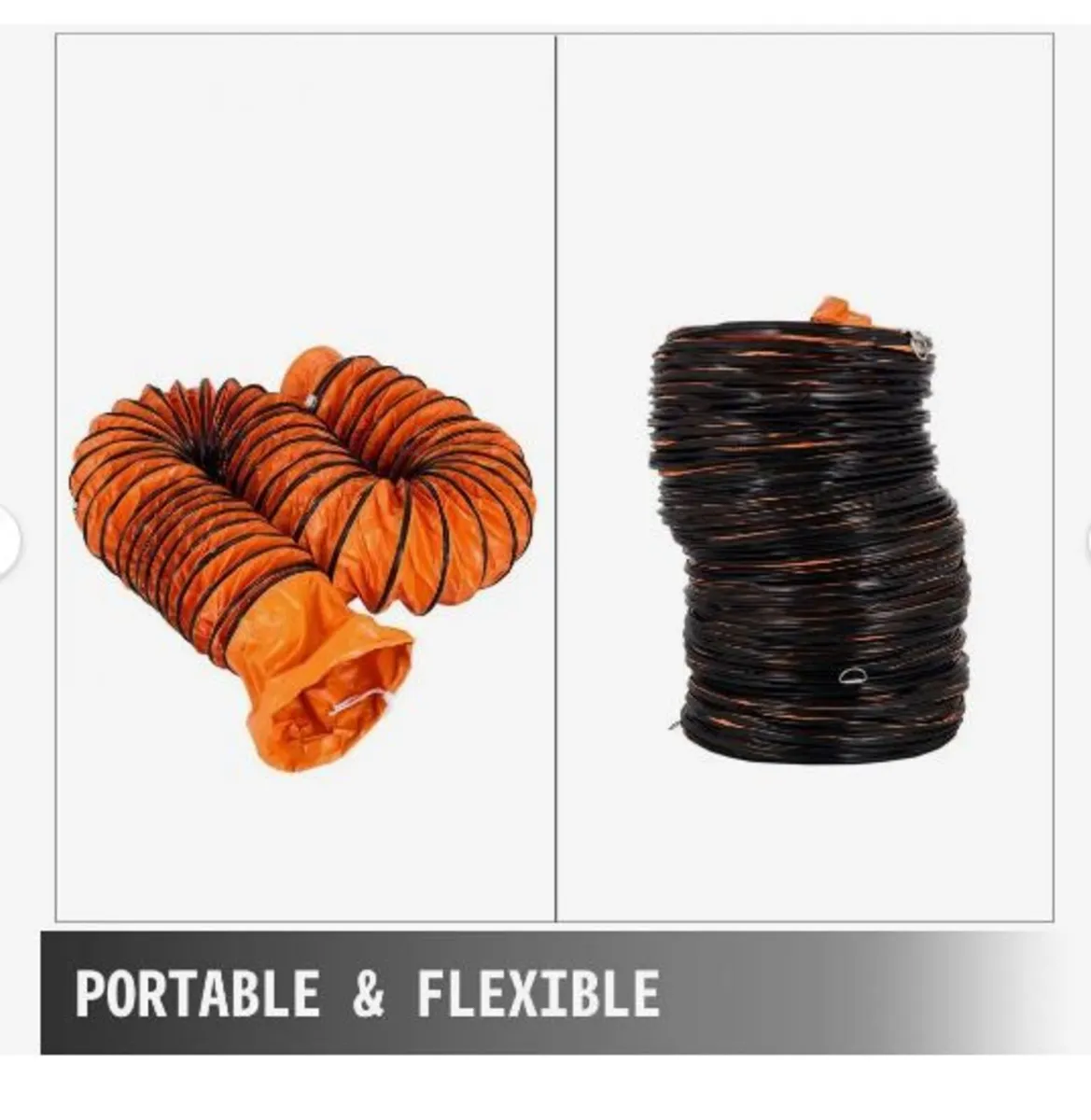 10 M/32ft PVC Flexible Duct Hosing - Image 4