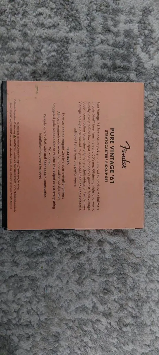 Fender vintage 61 pickups - Image 2