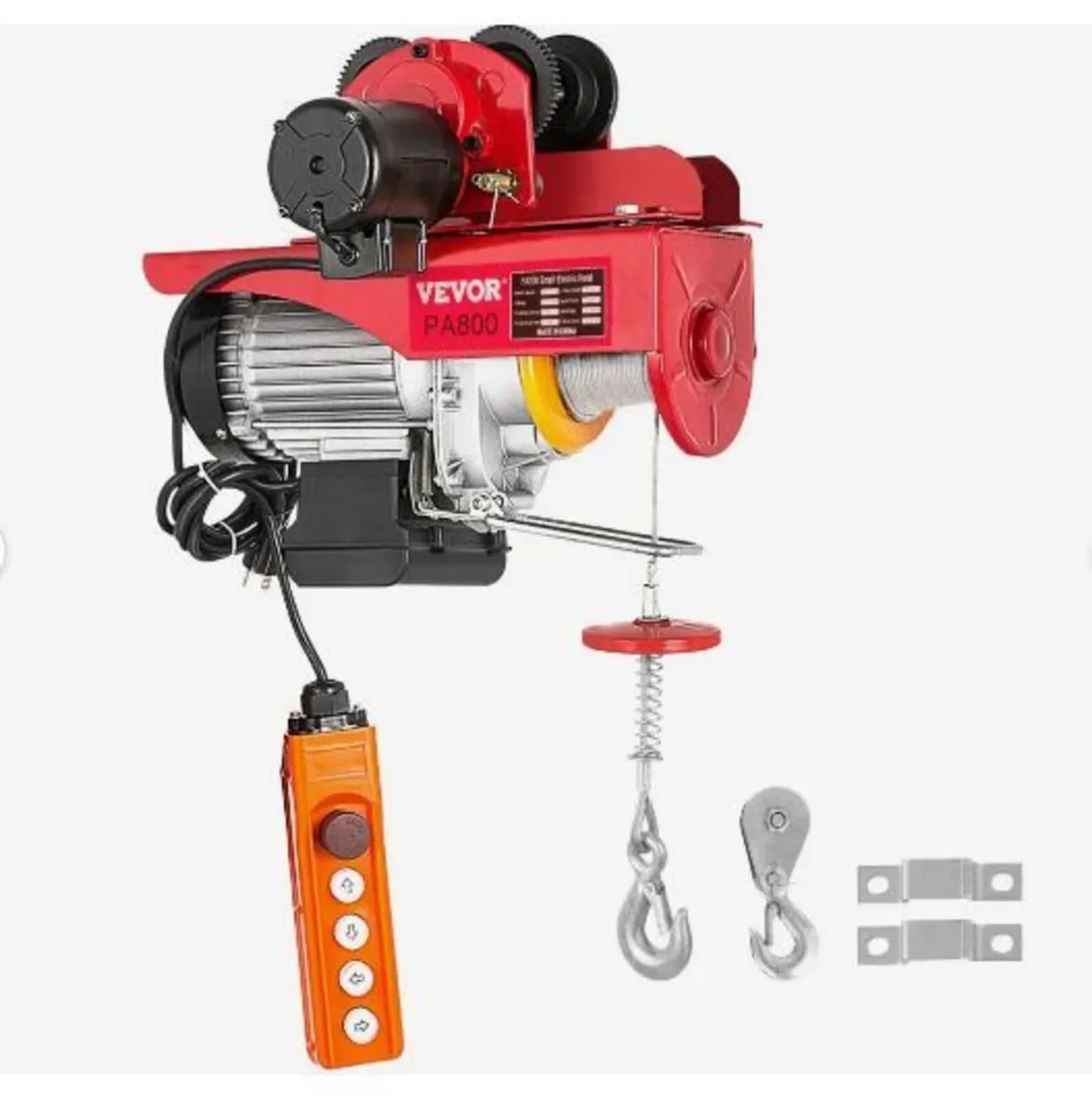 800Kg/1700Lbs Electric Trolley Hoist 1300W - Image 1