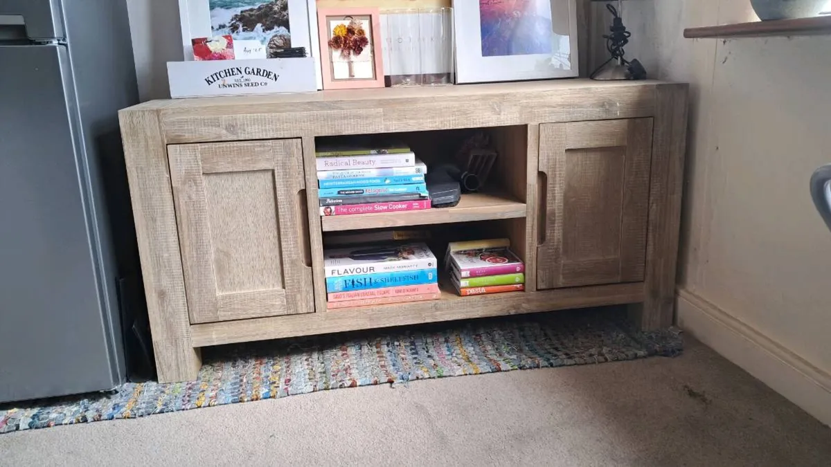 Acacia Wood TV Unit - Image 3