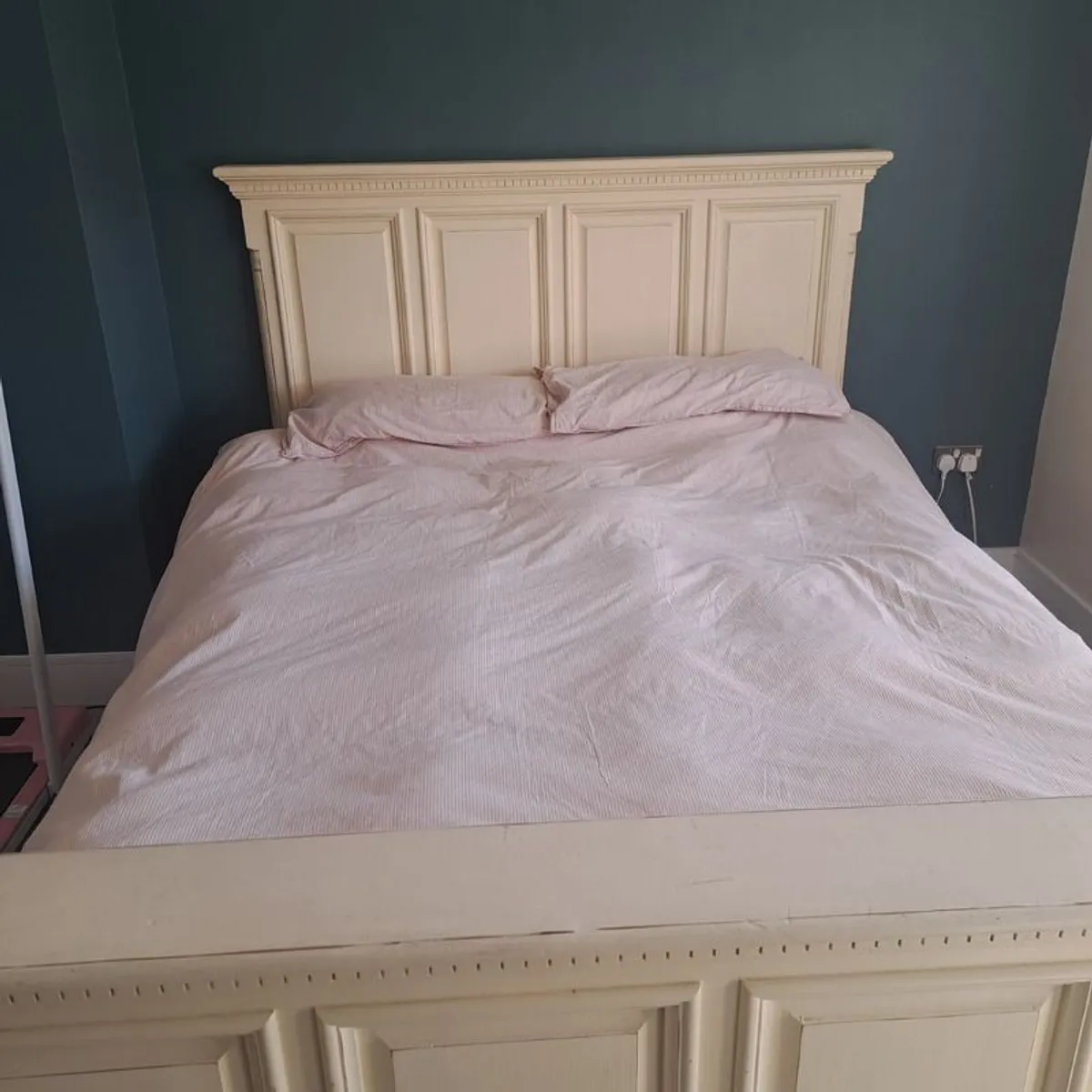 Solid oak bed - Image 3