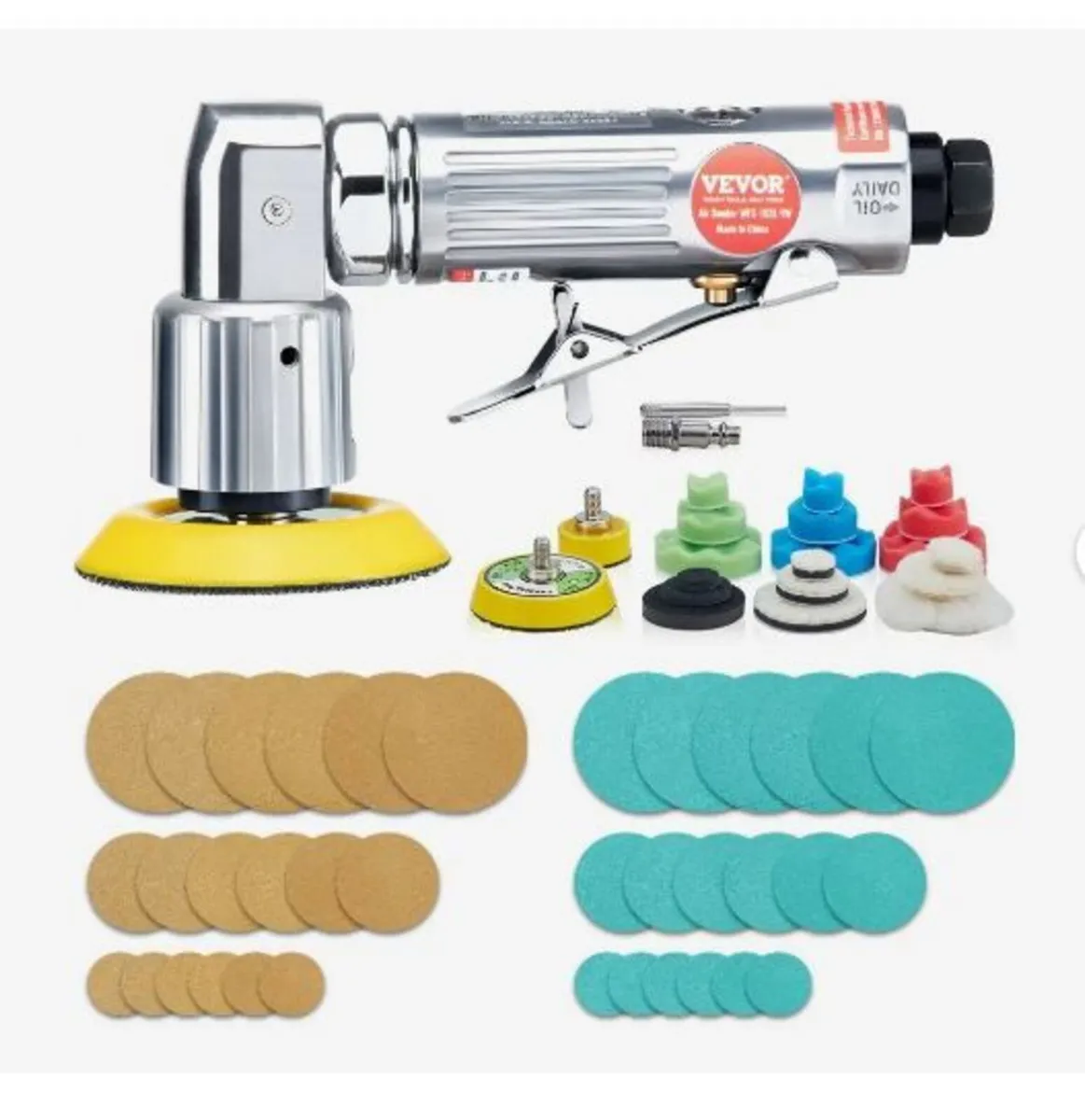 Mini Air Sander, 2.5/5.1/7.6 cm Random - Image 1