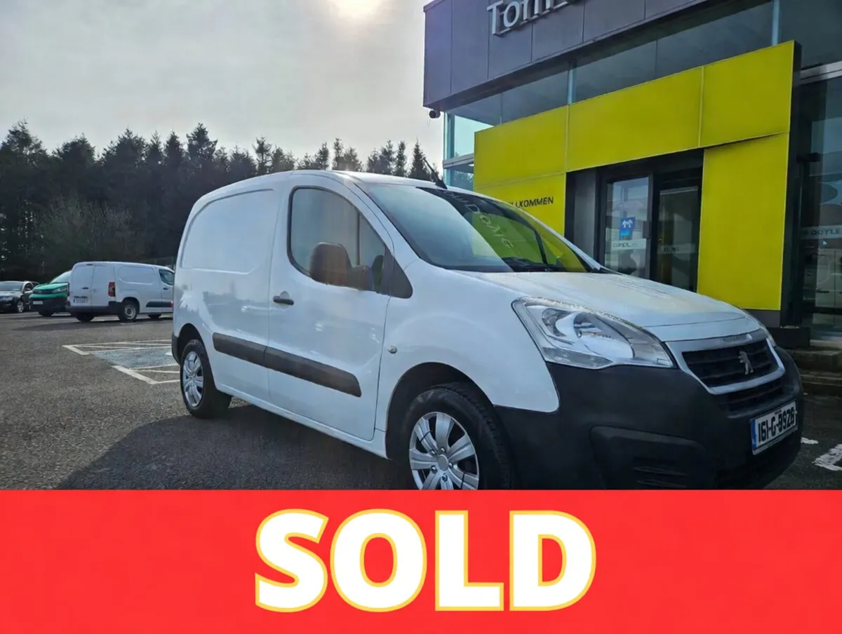 Peugeot Partner 3 Seater 1.6L Diesel - Image 1