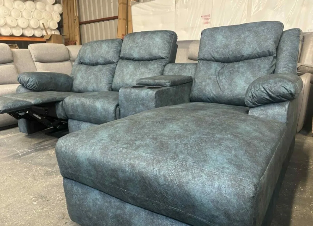 Zara L Shape Chaser Recliner Sofa - Image 3