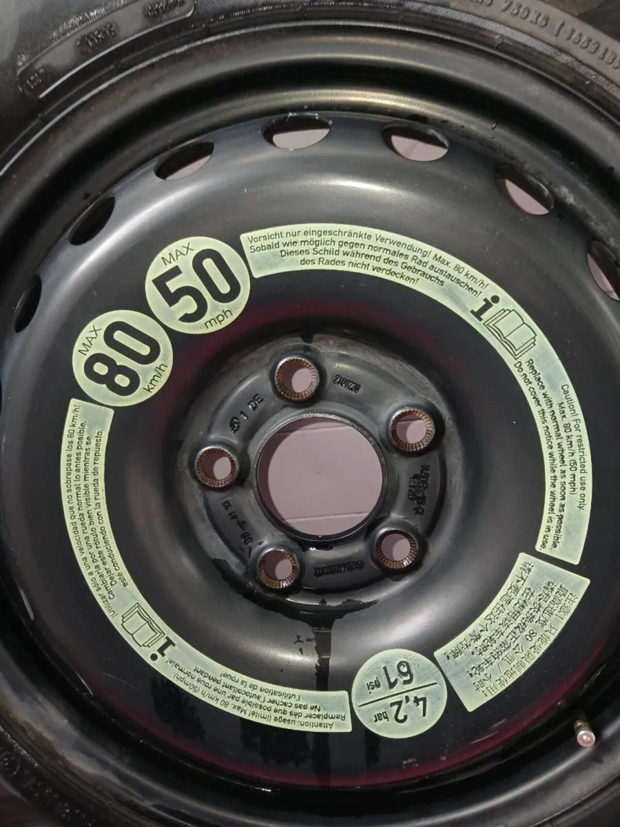 Mercedes space saver wheel - Image 1