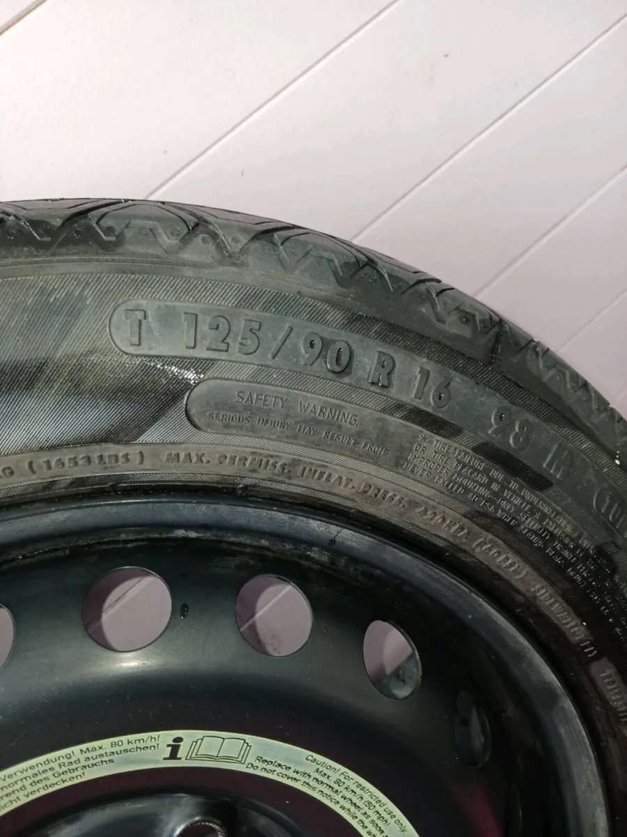 Mercedes space saver wheel - Image 2