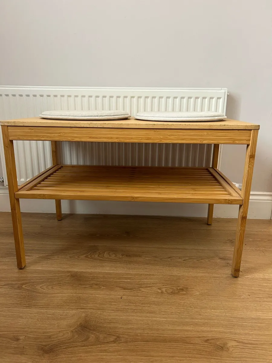 IKEA Bamboo Bench - Image 4