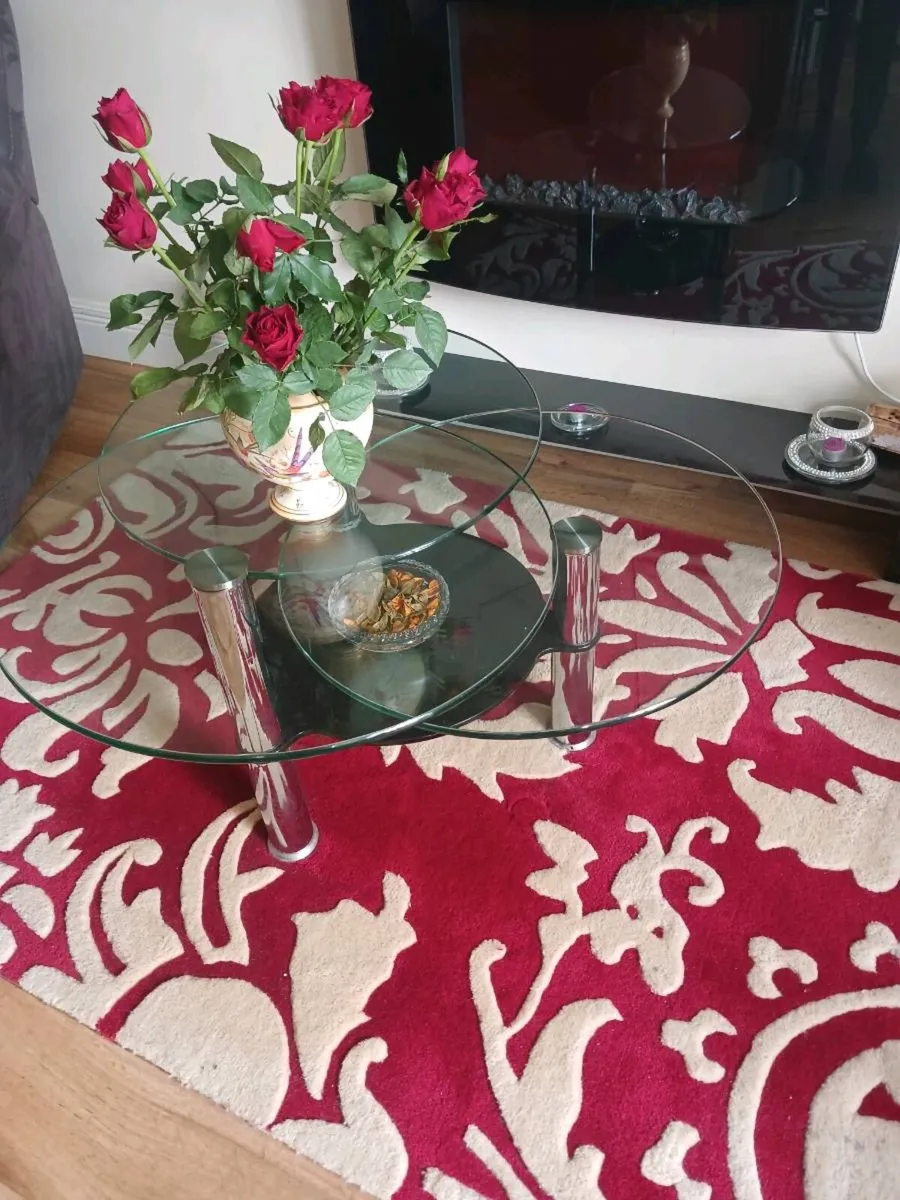 Glass Coffee Table - Image 2