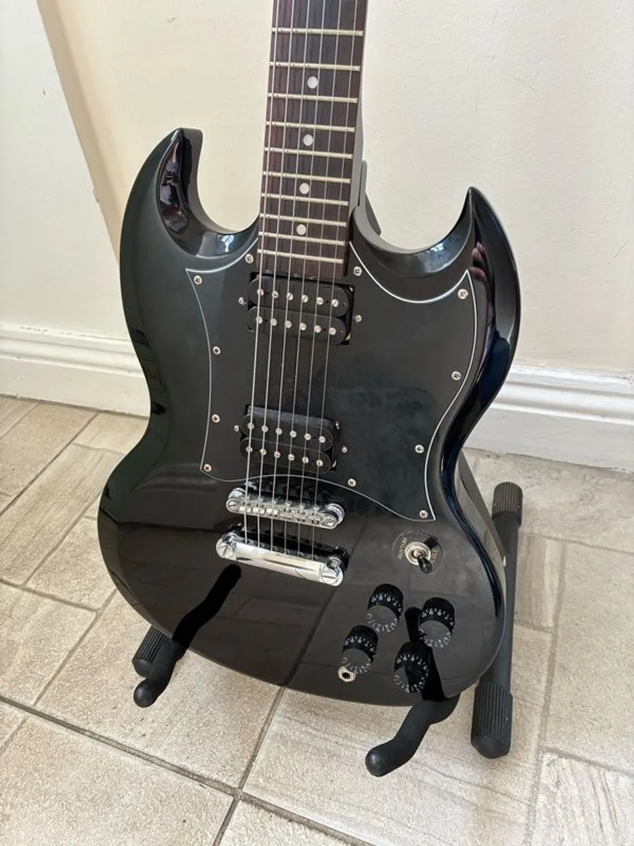 Epiphone SG Guitar. Black - Image 2