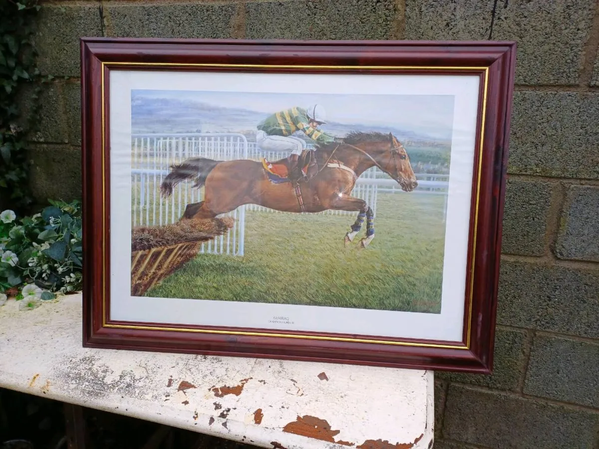 Vintage Racehorse ISTABRAQ PICTURE - Image 3