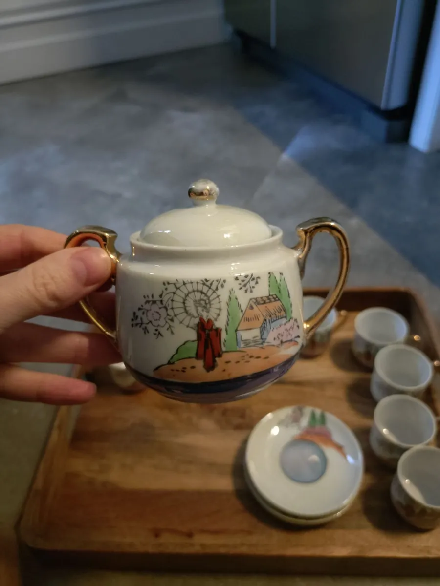 Japanese tea set - pristine - Image 4