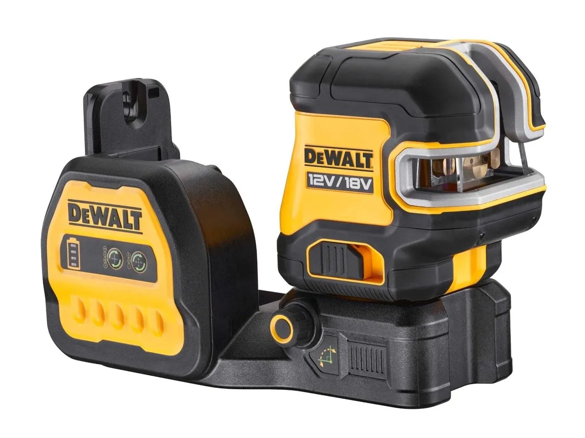 DeWALT 12V-18V 5 Spot & Cross Green Laser kit - Image 4