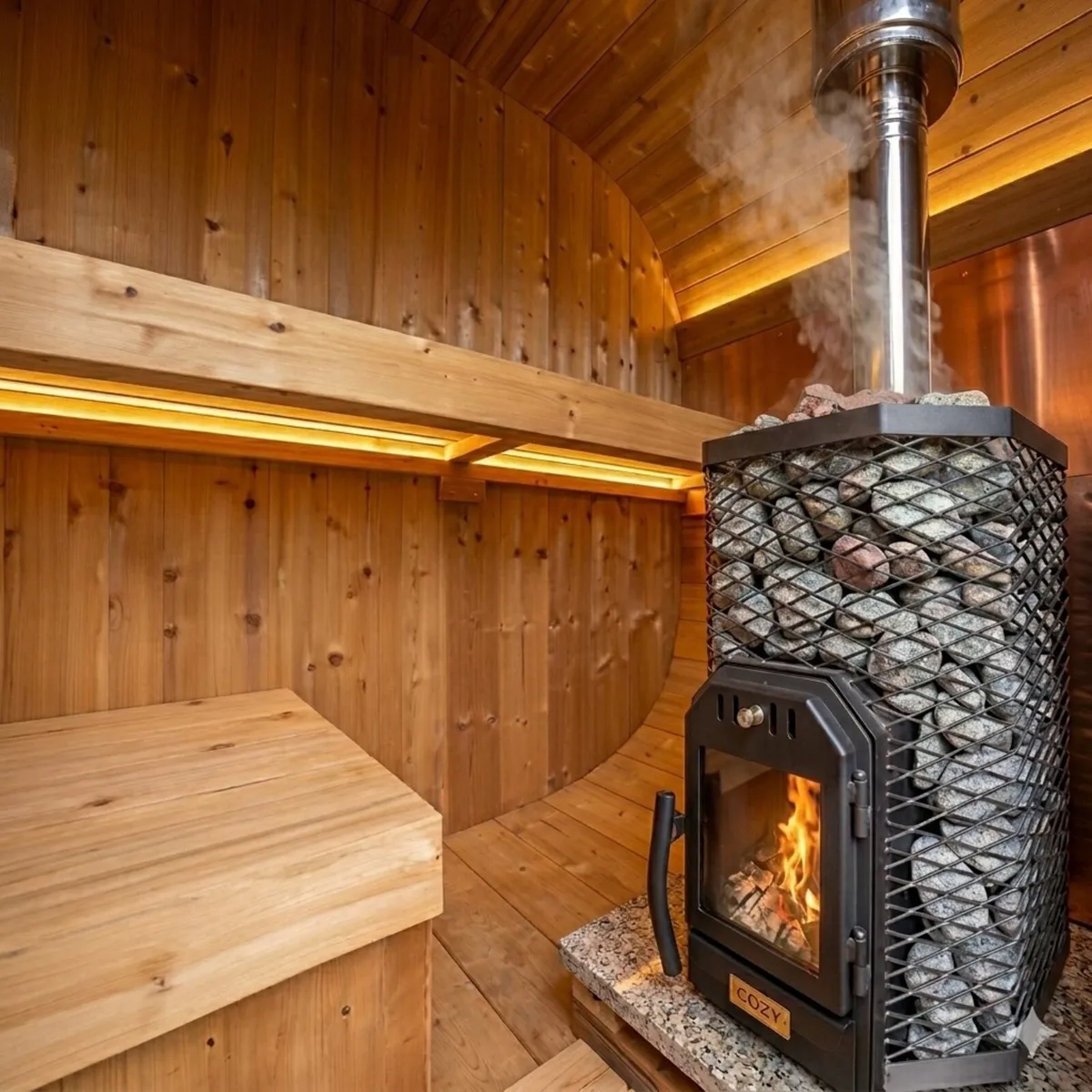 Sauna Stove/Heater COZY 12 - Image 4