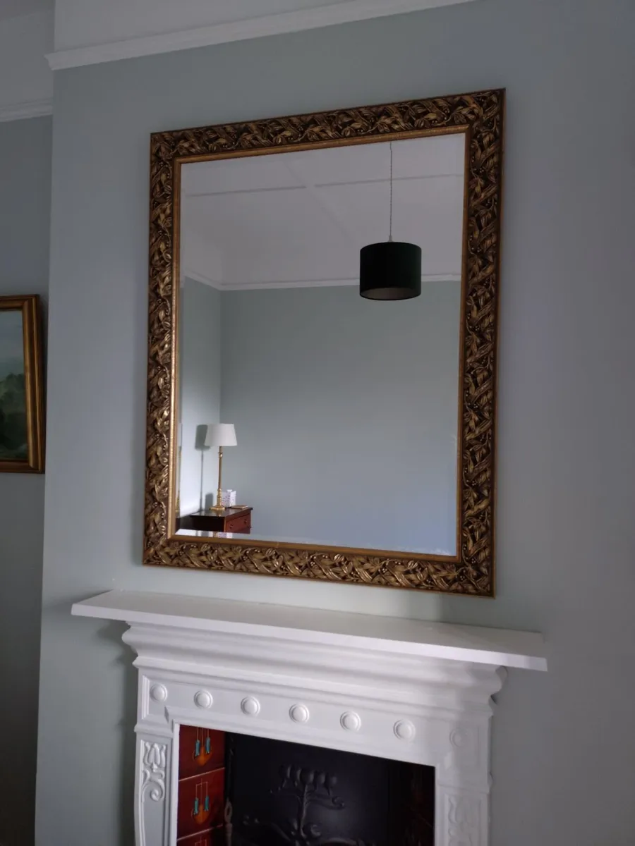 Large gilt mirror - Image 1
