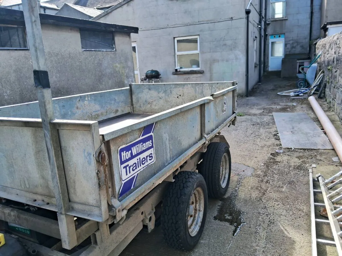 Ifor williams tipping trailer - Image 2