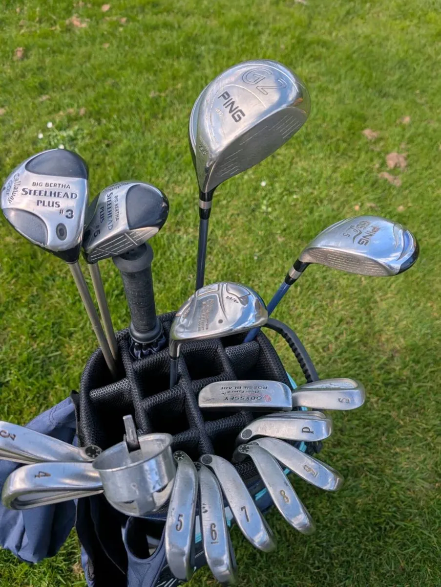 Lovely set of Golf clubs ping & Callaway - Image 3