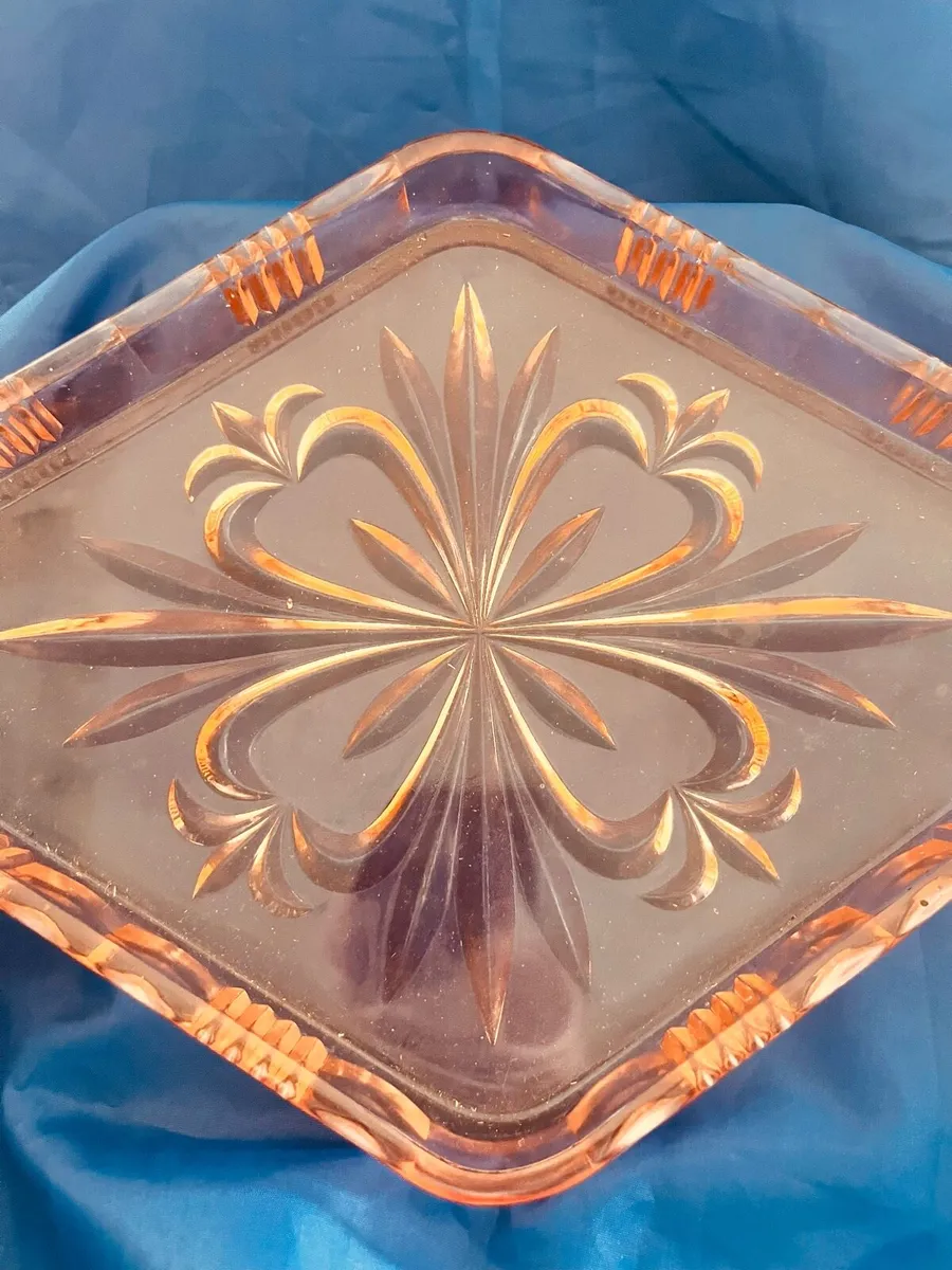 Art dec glass tray - Image 2