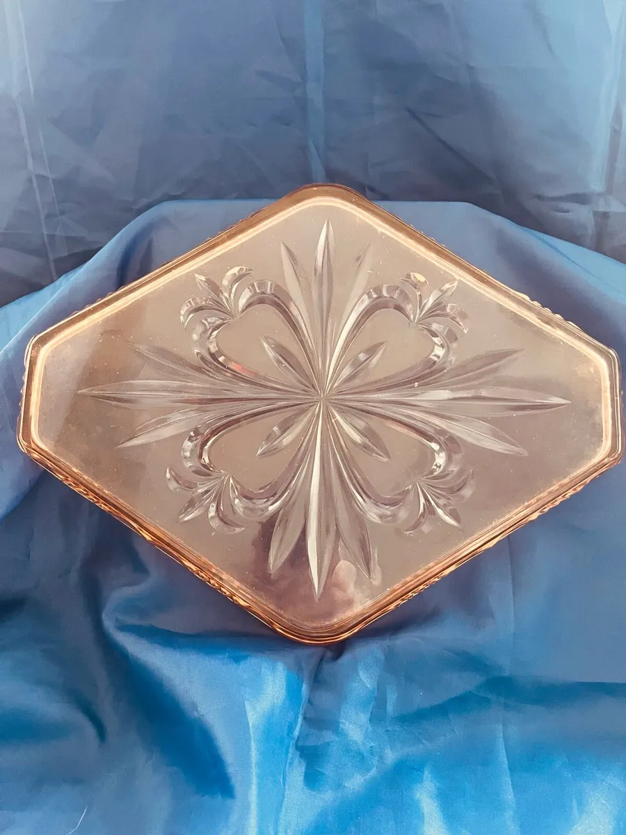 Art dec glass tray - Image 3