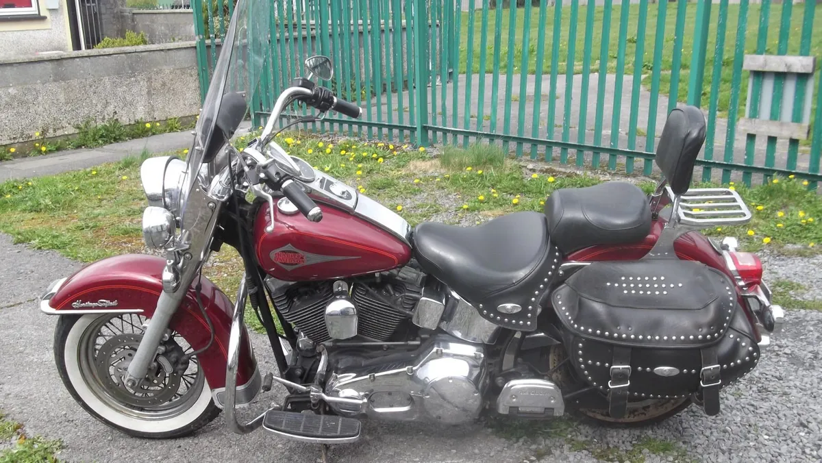 01 harley davidson heritage  softail,,TRADE UP - Image 2