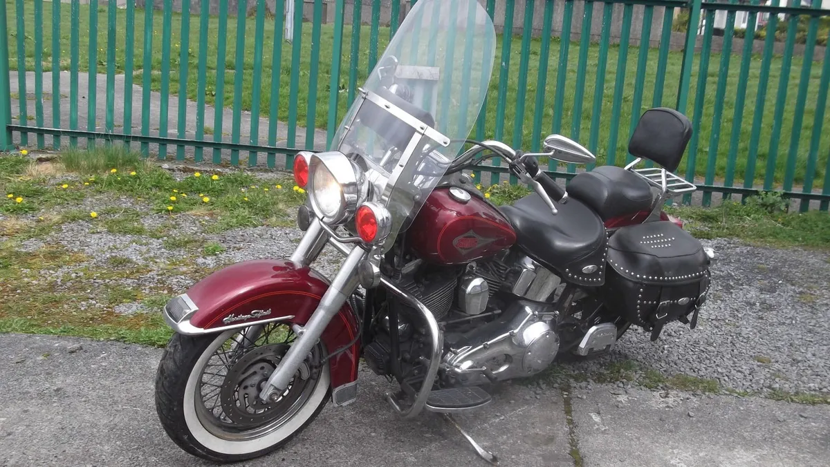 01 harley davidson heritage  softail,,TRADE UP - Image 3