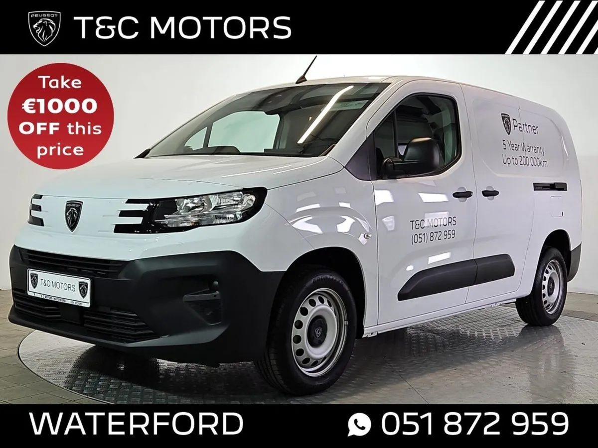 Peugeot Partner PARTNER PROF PLUS 1.5 HDI 100BHP - - Image 1