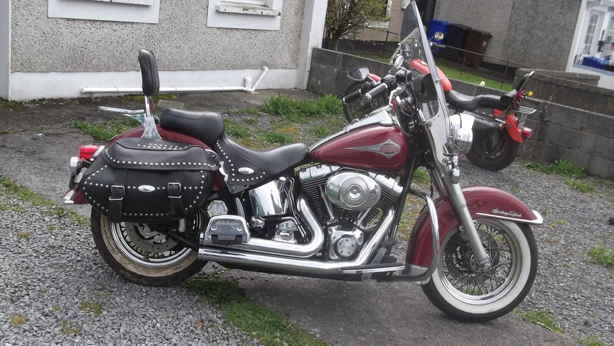 01 harley davidson heritage  softail,,TRADE UP - Image 1