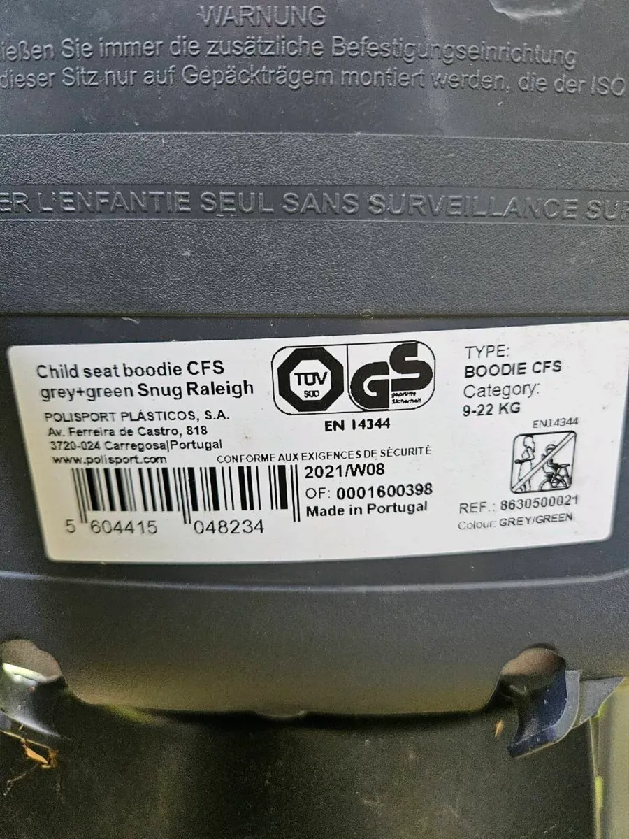 Child Bike Seat - Image 2