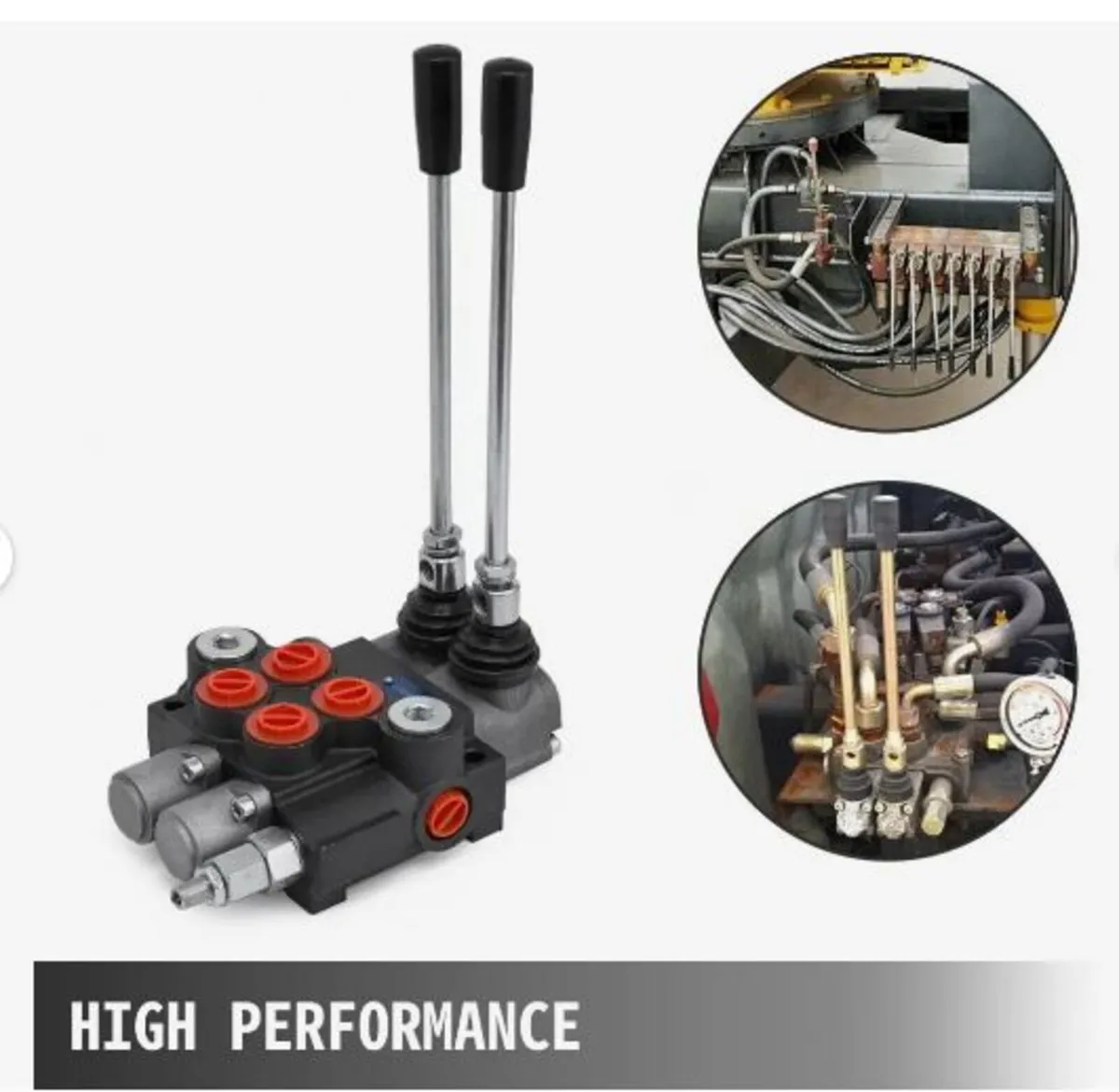 Hydraulic Valve 2 Spool Hydraulic Directional - Image 2