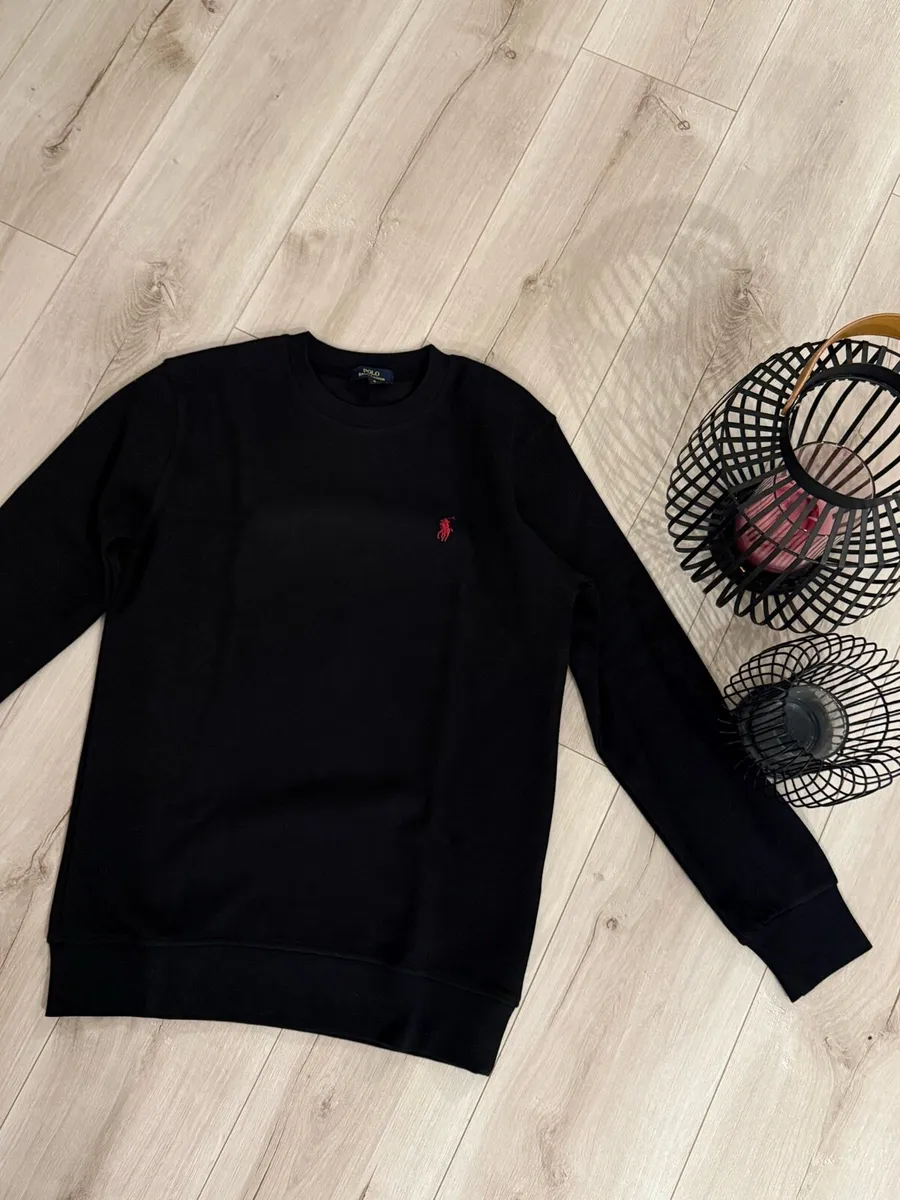 2 Ralph lauren Sweaters 1(black size S)(navy sizeM - Image 2
