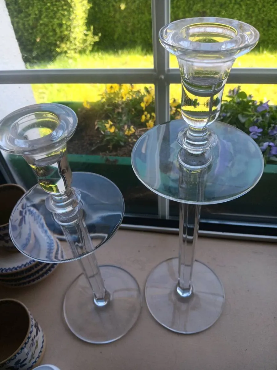 Louise Kennedy candlesticks - Image 2