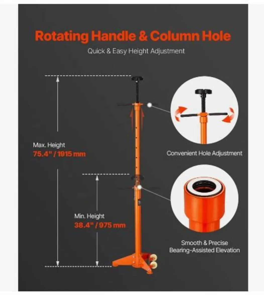 Underhoist Support Stand, 3/4 Ton Capacity - Image 4