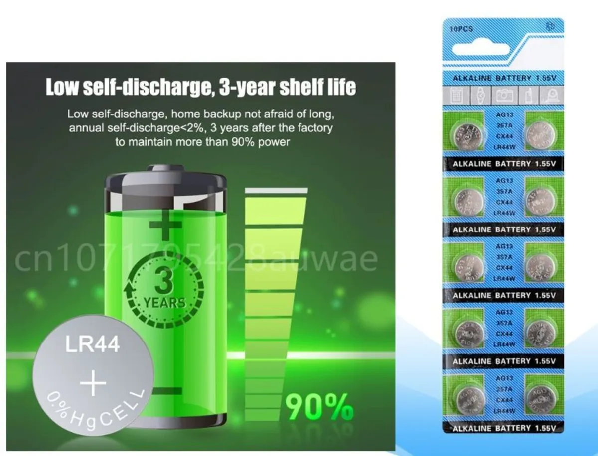 AG7 LR927 Battery 10 Pack - Image 4