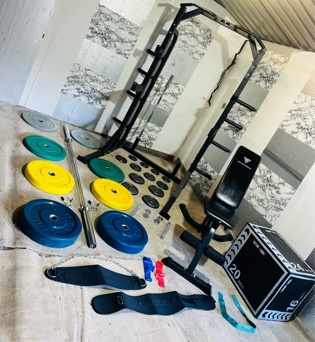 TOP COMMERCIAL WEIGHTLIFTING SET - Image 2